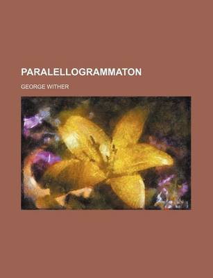 Book cover for Paralellogrammaton (Volume 33)