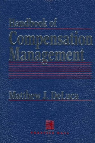 Cover of Handbook of Compensation Management