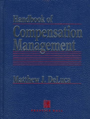 Book cover for Handbook of Compensation Management