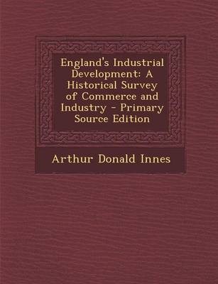 Book cover for England's Industrial Development