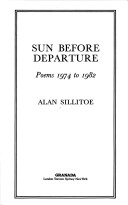 Book cover for Sun Before Departure