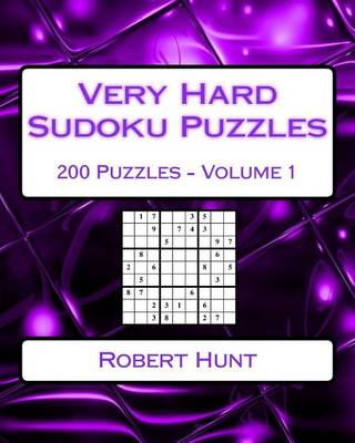 Cover of Very Hard Sudoku Puzzles Volume 1