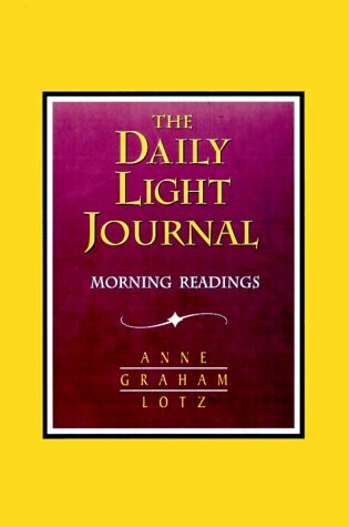 Cover of Daily Light Journal Burgundy