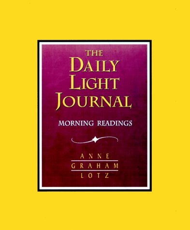 Book cover for Daily Light Journal Burgundy