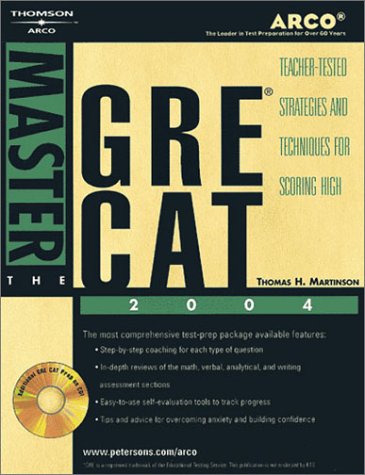 Book cover for Master the Gre Cat, 2004/E W/CD