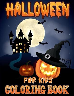 Book cover for Halloween Coloring Book for Kids