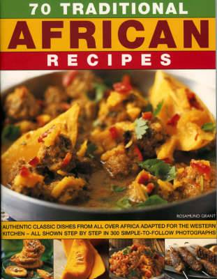 Book cover for 70 Traditional African Recipes