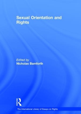 Cover of Sexual Orientation and Rights