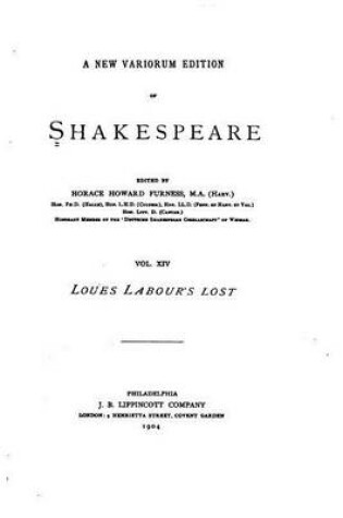 Cover of A New Variorum Edition of Shakespeare - Vol. XIV