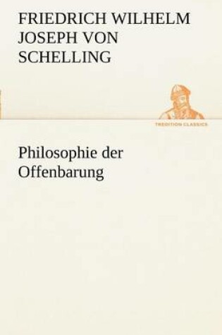 Cover of Philosophie Der Offenbarung