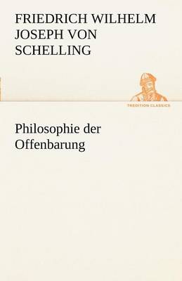 Book cover for Philosophie Der Offenbarung