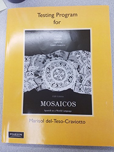 Book cover for Testing Program for Mosaicos