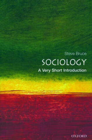 Cover of Sociology: A Very Short Introduction