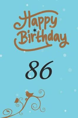 Book cover for Happy birthday 86