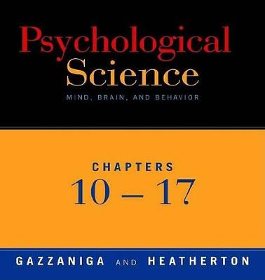 Book cover for Psychological Science