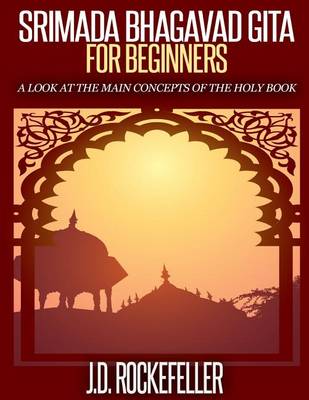 Book cover for Srimada Bhagavad Gita for Beginners