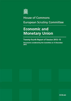 Cover of Economic and monetary union