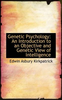 Book cover for Genetic Psychology