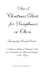 Book cover for Christmas Duets for Saxophones or Oboes, Volume 2