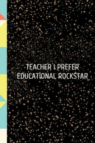 Cover of Teacher I Prefer