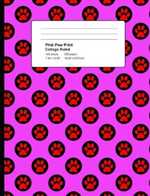 Book cover for Pink Paw Print