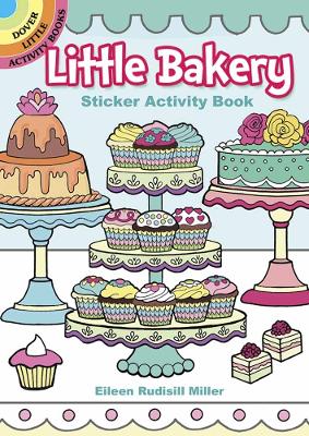 Book cover for Little Bakery Sticker Activity Book