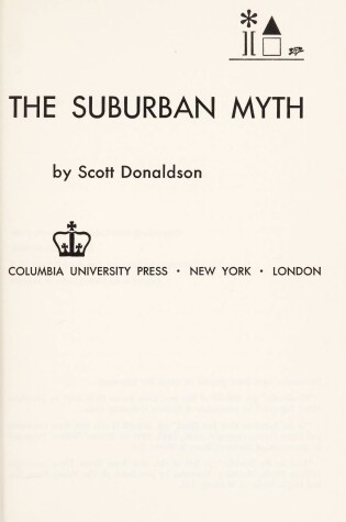 Cover of Suburban Myth