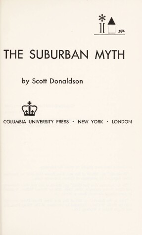 Book cover for Suburban Myth