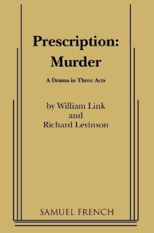 Cover of Prescription: Murder