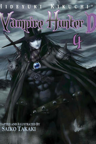 Cover of Hideyuki Kikuchi's Vampire Hunter D Manga Volume 4