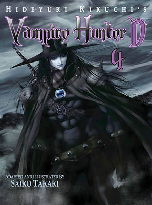 Book cover for Hideyuki Kikuchi's Vampire Hunter D Manga Volume 4