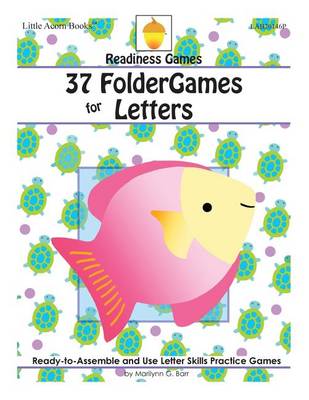 Book cover for 37 FolderGames for Letters