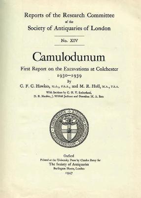 Book cover for Camulodunum