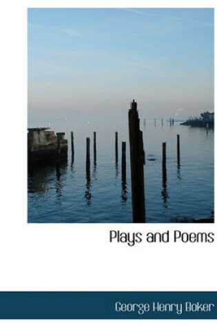 Cover of Plays and Poems