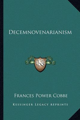 Book cover for Decemnovenarianism