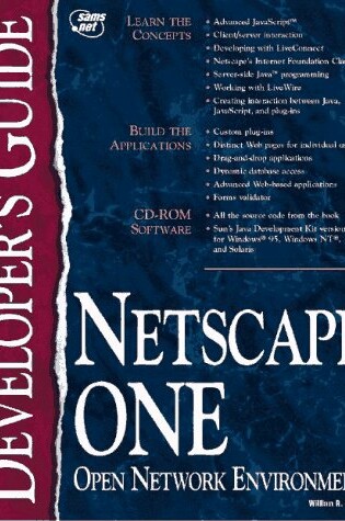 Cover of NETSCAPE ONE DEVELOPERS GUIDE