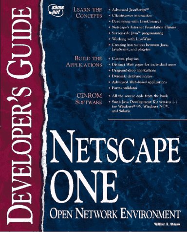 Book cover for NETSCAPE ONE DEVELOPERS GUIDE