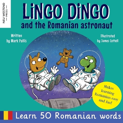 Book cover for Lingo Dingo and the Romanian Astronaut