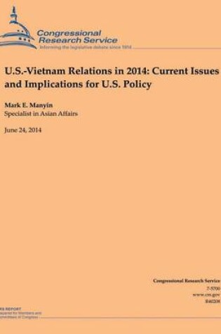 Cover of U.S.-Vietnam Relations in 2014