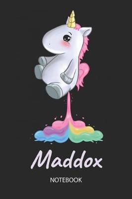 Book cover for Maddox - Notebook