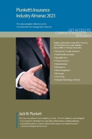 Cover of Plunkett's Insurance Industry Almanac 2023