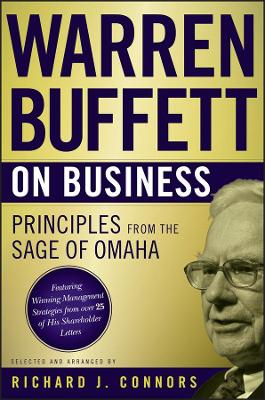 Book cover for Warren Buffett on Business