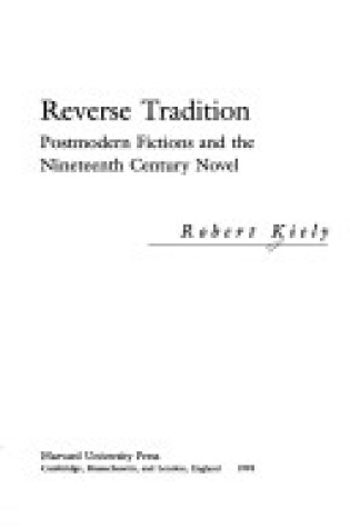 Cover of Reverse Tradition