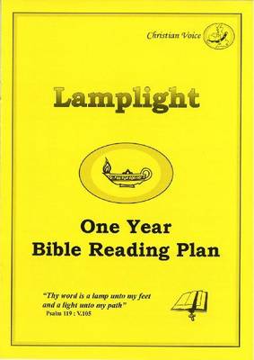 Book cover for Lamplight - One Year Bible Reading Plan