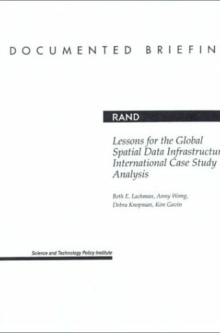Cover of Lessons for the Global Spatial Data Infrastructure