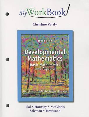 Book cover for MyWorkBook for Developmental Mathematics