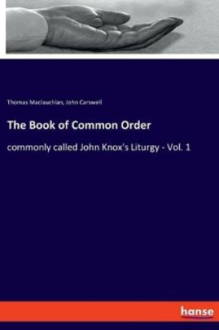 Cover of The Book of Common Order