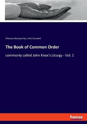 Book cover for The Book of Common Order