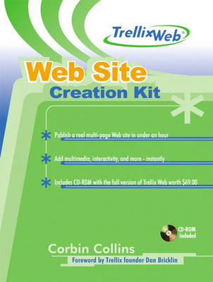 Book cover for TrellixWeb Web Site Creation Kit