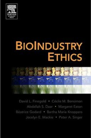 Cover of Bioindustry Ethics